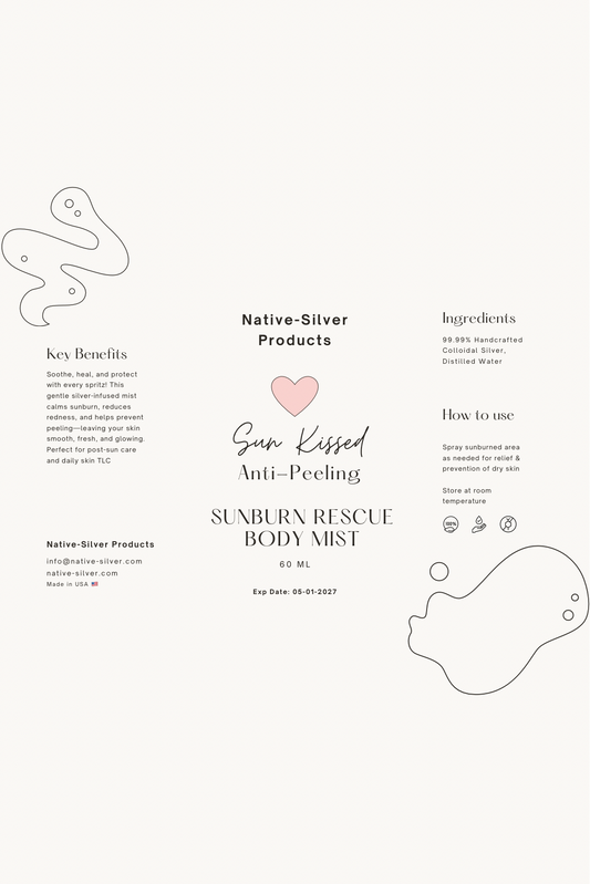 Sun Kissed -  Your Ultimate Post-Sunburn Skincare Anti-Peeling Solution
